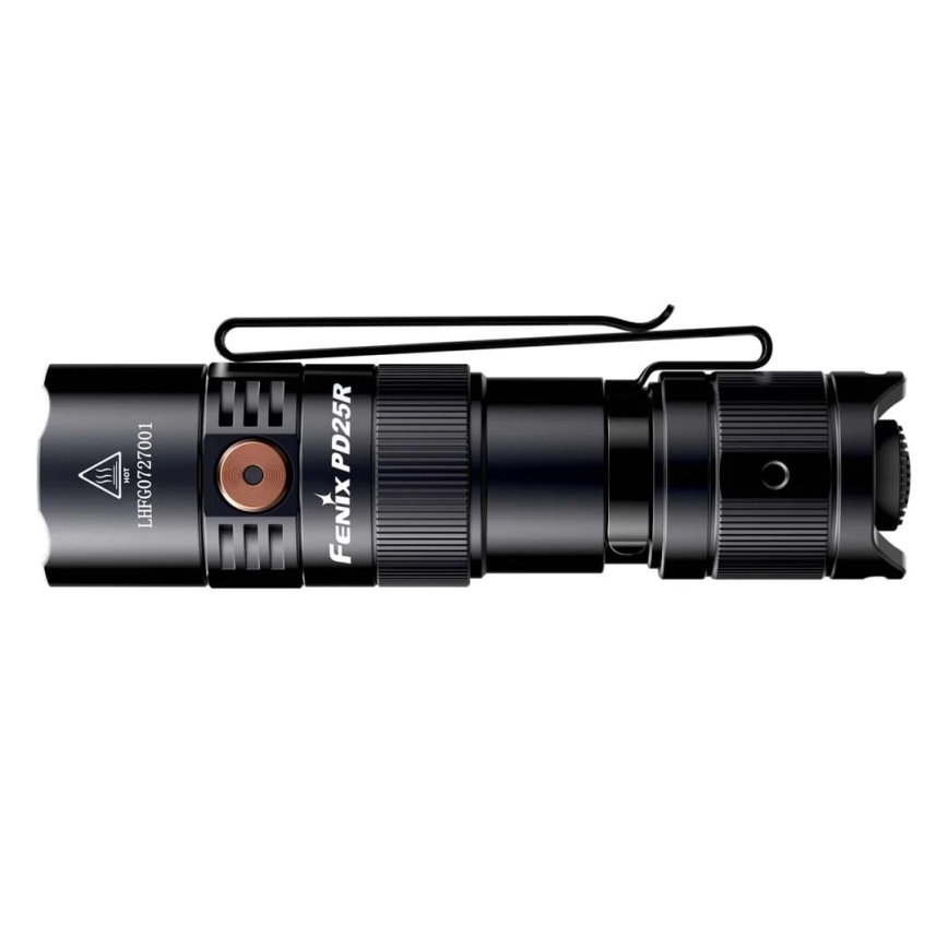 Fenix PD25R - LED Latarka akumulatorowa LED/USB/1xCR123A IP68 800 lm 70 h 700 mAh