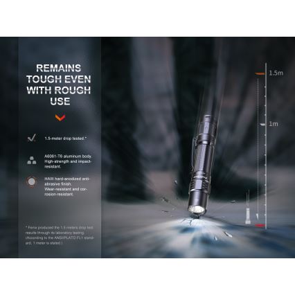 Fenix PD35R - LED Latarka akumulatorowa LED/USB/2xCR123A IP68 1700 lm 100 h 3400 mAh