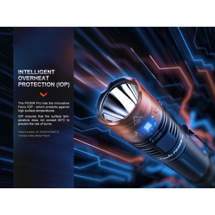 Fenix PD36RPRO - LED Taktyczna latarka akumulatorowa LED/USB IP68 2800 lm 42 h 5000 mAh