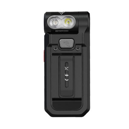 Fenix SW05RREDBLC - LED Ściemnialna ładowalna latarka LED/USB IPX6 150 lm 49 h czarny