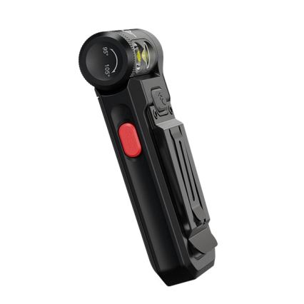 Fenix SW05RREDBLC - LED Ściemnialna ładowalna latarka LED/USB IPX6 150 lm 49 h czarny