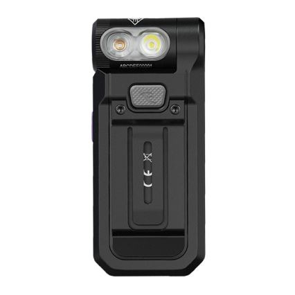 Fenix SW05RUVBLC - Regulowana jasność latarka LED z ładowaniem USB LED/USB IPX6 150 lm 49 h 700 mAh czarna