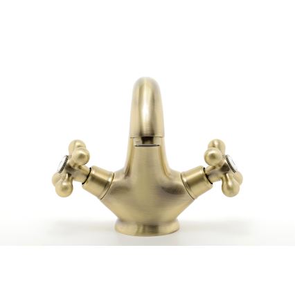 FERRO - Bateria umywalkowa ANTICA brąz