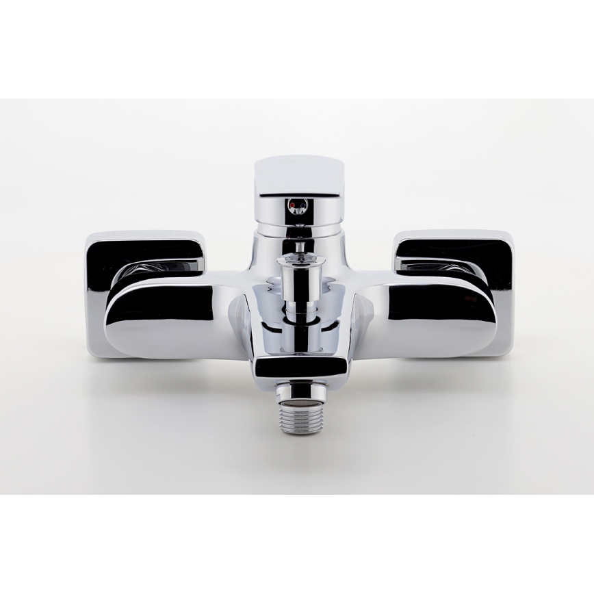 FERRO - Bateria wannowa ALGEO SQUARE chrom błyszczący