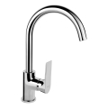 FERRO - Bateria zlewozmywakowa ALGEO SQUARE chrom polerowany