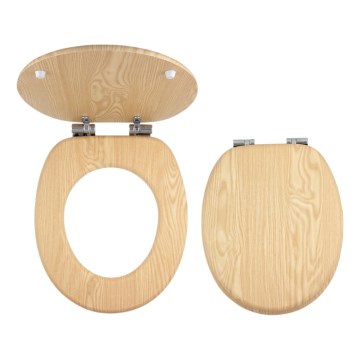 FERRO - Deska sedesowa SoftClose MDF/dekor jesion