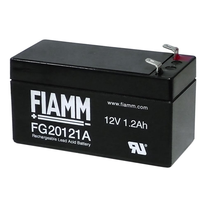 Fiamm FG20121A - Akumulator kwasowo-ołowiowy 12V/1,2Ah/złącze 4,7mm