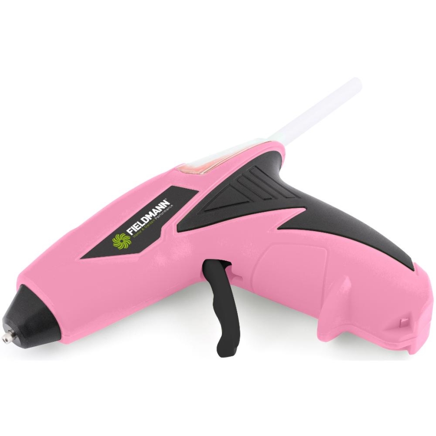 Fieldmann - AKU Pistolet do klejenia na gorąco 4V 1500 mAh różowy