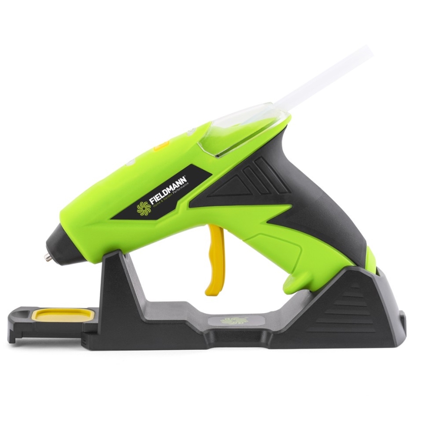 Fieldmann - AKU pistolet do kleju 4V 1500 mAh zielony