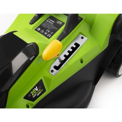 Fieldmann - Akumulatorowa kosiarka do trawy 2x20V