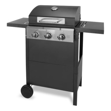 Fieldmann - Grill gazowy 3-palnikowy czarny