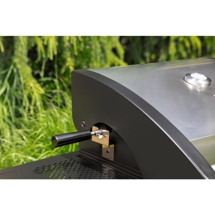 Fieldmann - Grill gazowy 3x palnik matowy chrom