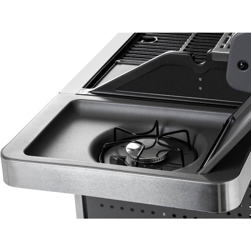 Fieldmann - Grill gazowy 5-palnikowy matowy chrom