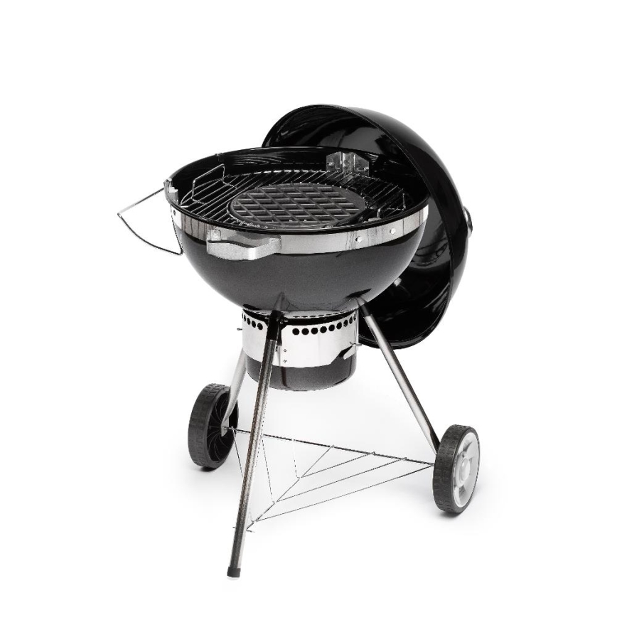 Fieldmann - Grill na węgiel drzewny czarny/chrom