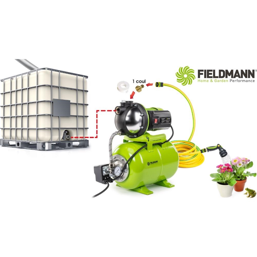 Fieldmann - Hydrofor ogrodowy 1100 W/230 V
