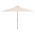 Fieldmann - Parasol śr. 3 m kremowy/akacja