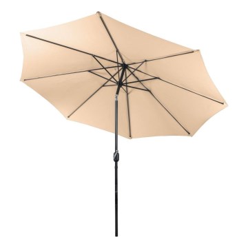 Fieldmann - Parasol śr. 3 m kremowy