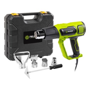 Fieldmann - Pistolet na gorące powietrze z akcesoriami 2000W/230V