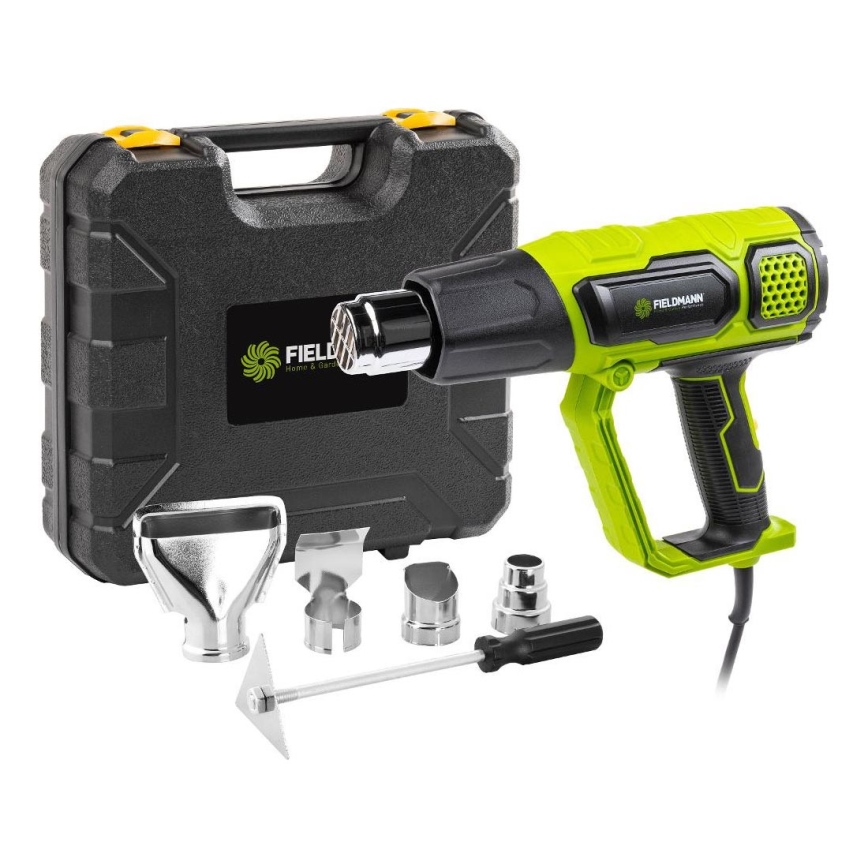 Fieldmann - Pistolet na gorące powietrze z akcesoriami 2000W/230V