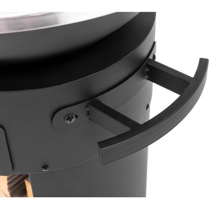 Fieldmann - Przenośny grill 3 w 1 stal nierdzewna/czarny