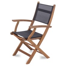 Fieldmann - Składane krzesło ogrodowe akacja
