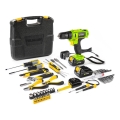 Fieldmann - Wiertarko-wkrętarka akumulatorowa z akcesoriami, 12 V, 1300 mAh