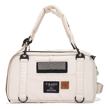 Fikago - Torba podróżna dla psów i kotów TRUFFLE Creamy Cloud