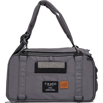 Fikago - Torba podróżna dla psów i kotów TRUFFLE Grey