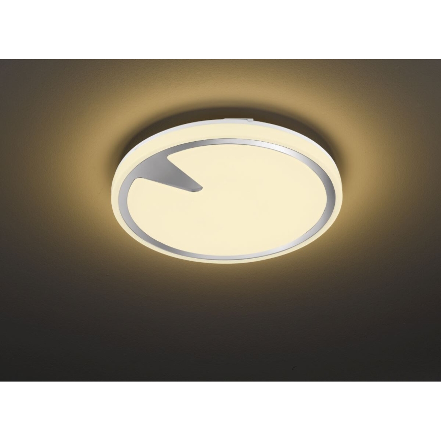 Fischer & Honsel 20754 - LED RGBW Ściemniany plafon T-ERIC LED/33W/230V 2700-6500K Wi-Fi Tuya + plafon