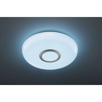 Fischer & Honsel 20757 - LED RGBW Ściemniany plafon T-ESRA LED/32W/230V 2700-6500K Wi-Fi Tuya + pilot