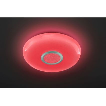 Fischer & Honsel 20757 - LED RGBW Ściemniany plafon T-ESRA LED/32W/230V 2700-6500K Wi-Fi Tuya + pilot