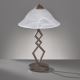 Fischer & Honsel 50122 - Lampa stołowa BERGAMO 1xE27/40W/230V