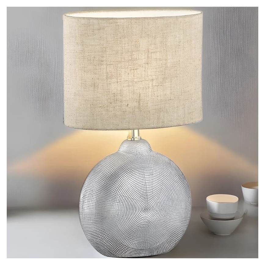 Fischer & Honsel 50469 - Lampa stołowa FORO 1xE14/40W/230V