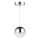 Fischer & Honsel 65001 - LED Żyrandol na lince MITRA 1xLED/5W/230V