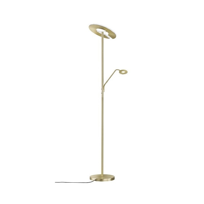 Fischer & Honsel - LED Ściemniana lampa podłogowa DENT 1×LED/30W/230V + 1xLED/6W
