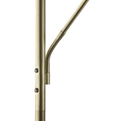 Fischer & Honsel - LED Ściemniana lampa podłogowa DENT 1×LED/30W/230V + 1xLED/6W
