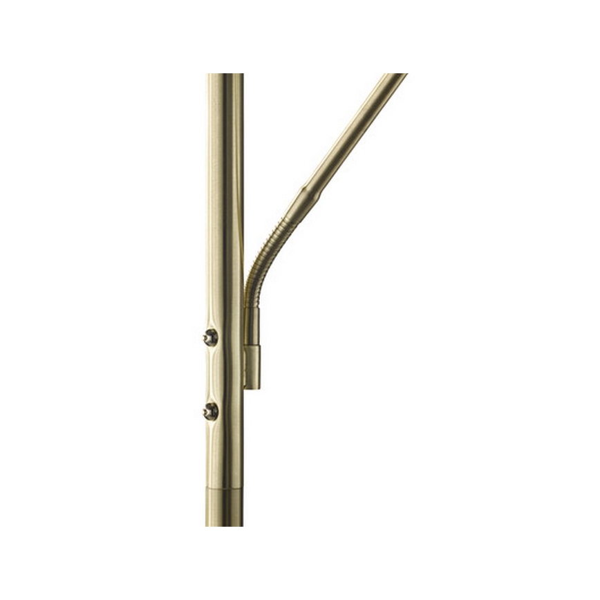 Fischer & Honsel - LED Ściemniana lampa podłogowa DENT 1×LED/30W/230V + 1xLED/6W