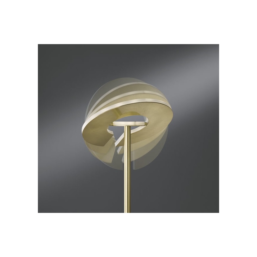 Fischer & Honsel - LED Ściemniana lampa podłogowa DENT 1×LED/30W/230V + 1xLED/6W