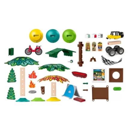 Fisher-Price - Zestaw do budowania dla dzieci Wonder Makers Camping