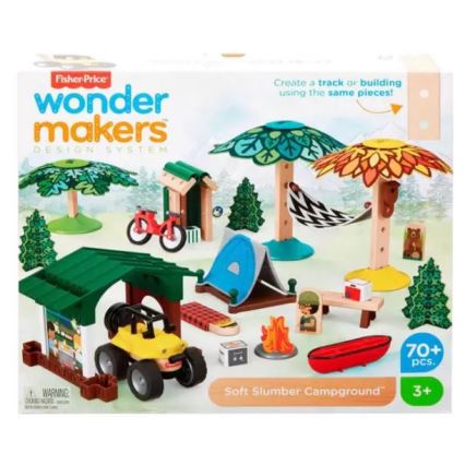 Fisher-Price - Zestaw do budowania dla dzieci Wonder Makers Camping