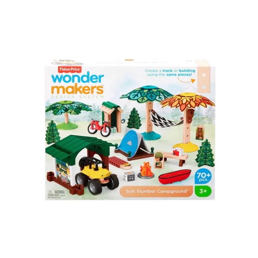 Fisher-Price - Zestaw do budowania dla dzieci Wonder Makers Camping