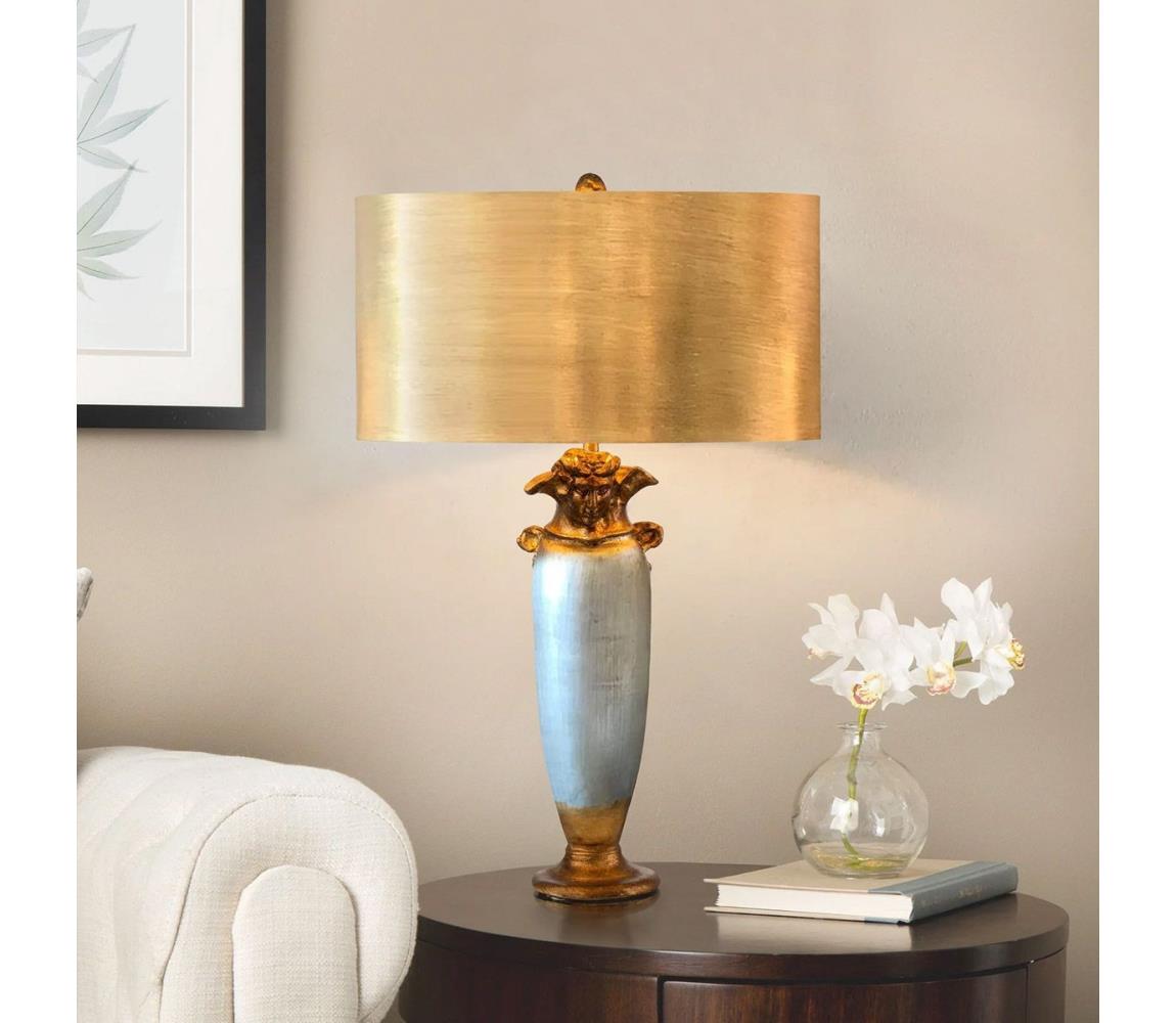 Flambeau FB-BIENVILLE-TL - Lampa stołowa BIENVILLE 1xE27/60W/230V
