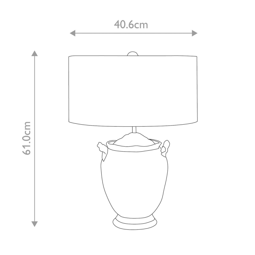 Flambeau - Lampa stołowa JACKSON 1xE27/60W/230V