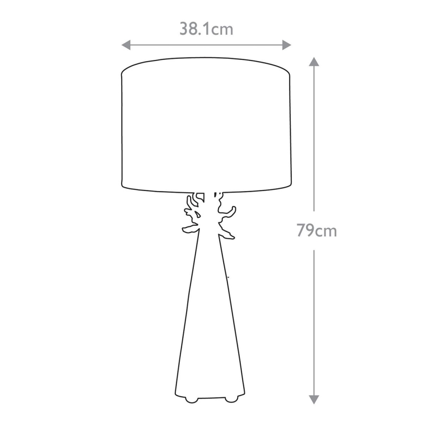 Flambeau - Lampa stołowa NEO 1xE27/60W/230V