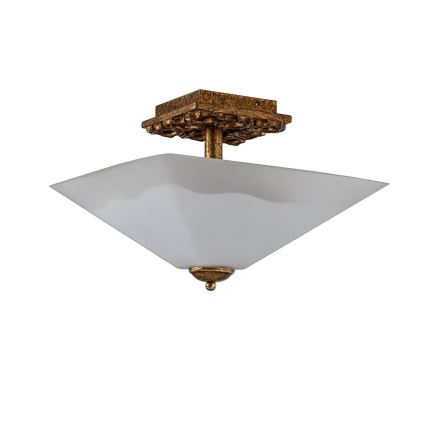 Flambeau STAR-F-S-DG - Lampa sufitowa STAR 2xE27/40W/230V miedziana
