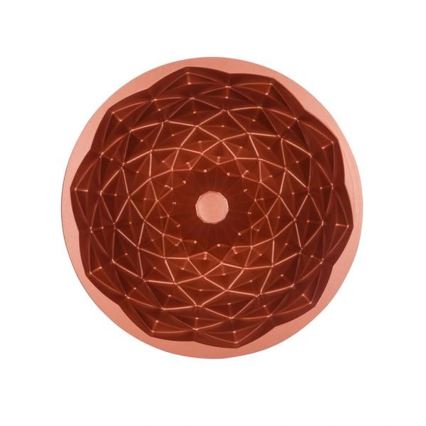 Forma do babki KITCHISIMO 24 cm diament/miedziana