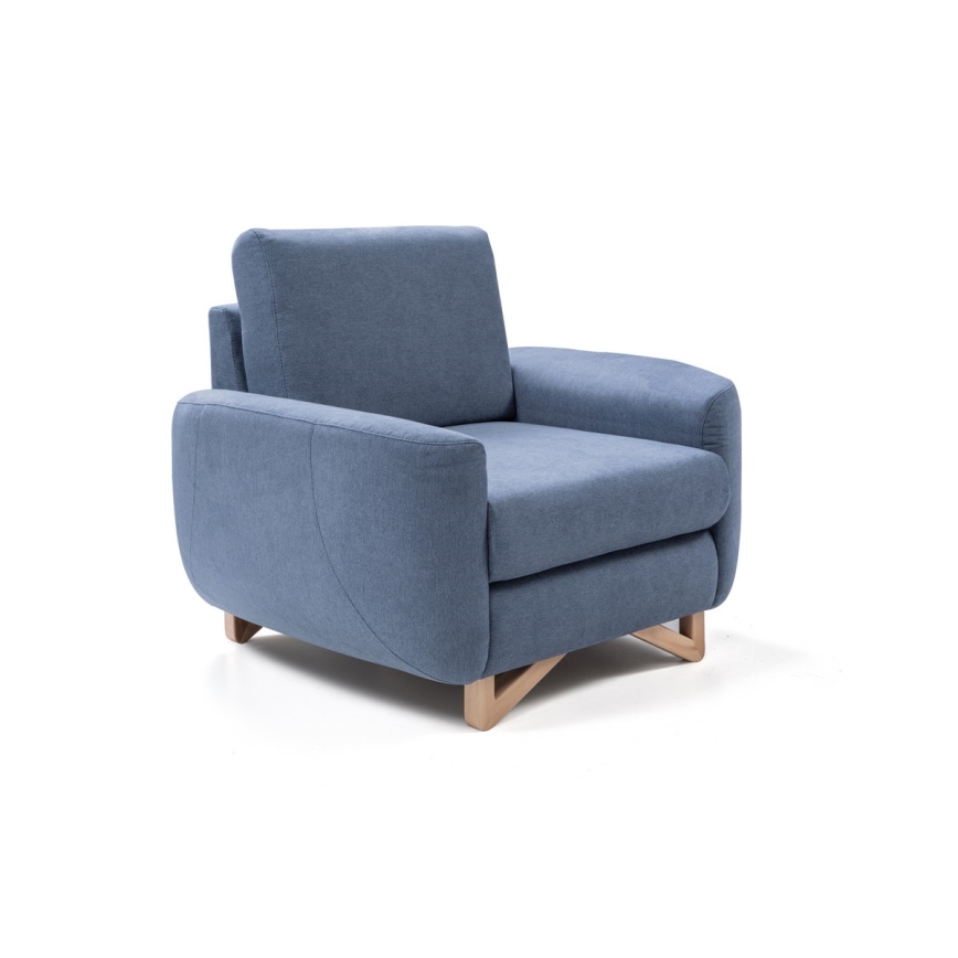 Fotel AVESTA niebieski