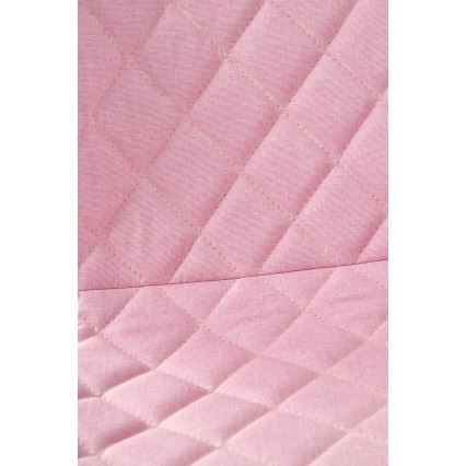 Fotel biurowy MUNA różowy