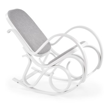 Fotel bujany MAX BIS 95x52 cm szary