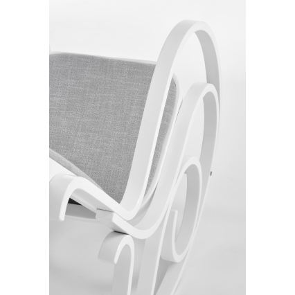 Fotel bujany MAX BIS 95x52 cm szary